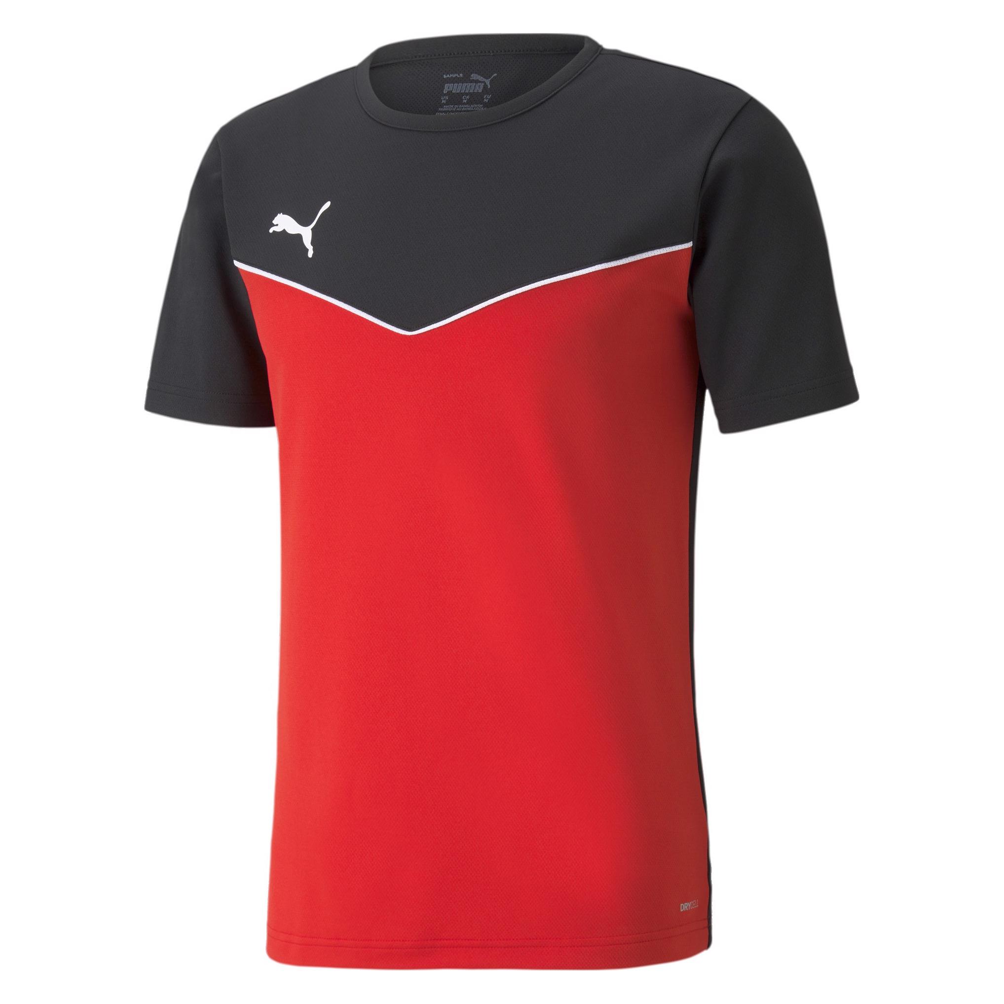 Puma, Unisex, Sportshirt, IndividualRISE Jersey-657526 (S), Rot, S