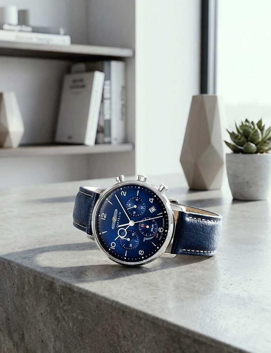 Produktbild Zeppelin Sehen Sie sich die Hindenburg Solar 80863n Uhr an (Analoguhr)