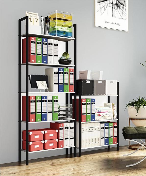 Immagine prodotto VCM Metall Stand Regal Bücher Flakos 3fach (100 x 56 x 24 cm)