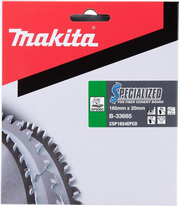 Produktbild Makita SPECIALIZED Sägeb.165x20x4Z (B-33685)