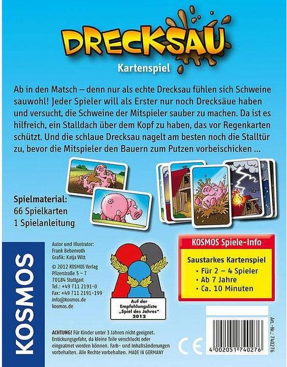 Image du produit Kosmos Drecksau (Allemand)