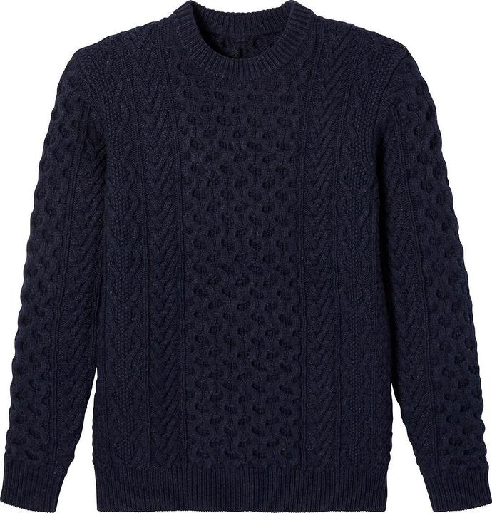 Produktbild La Redoute Collections Zopfstrickpullover Signature mit Rundhalsausschnitt (S)