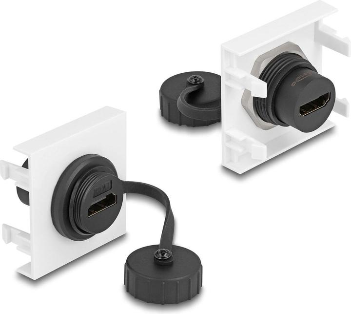Produktbild Delock Easy 45 HDMI Modul 45 x 45 mm (0.05 m, HDMI, 2.2)