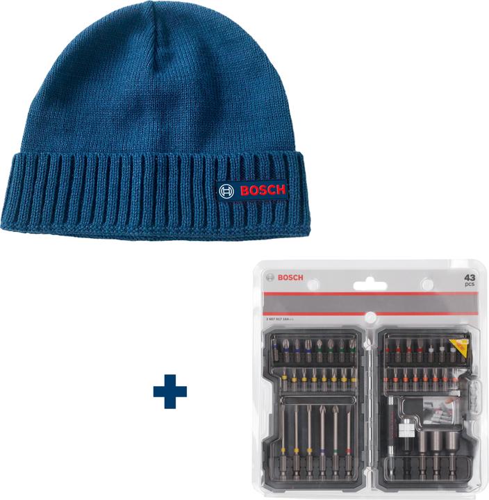 Produktbild DIY Bosch Accessories 0615997658 Bit-Set 43teilig Kreuzschlitz Phillips, Kreuzschlitz Pozidriv, Schlitz
