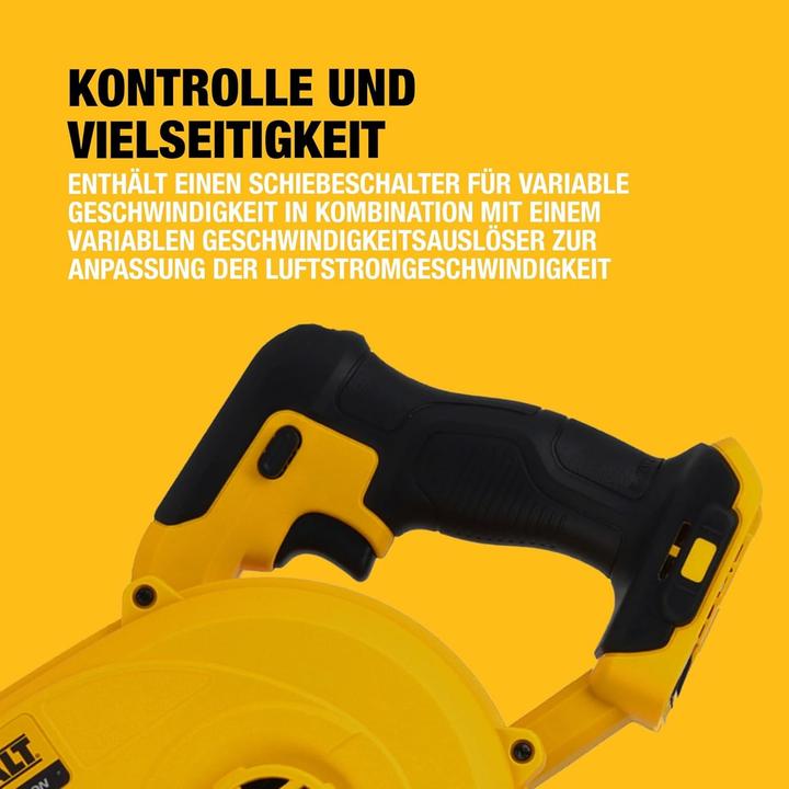 Actual product image DeWalt Battery blower (Rechargeable battery operated, Leaf blower)