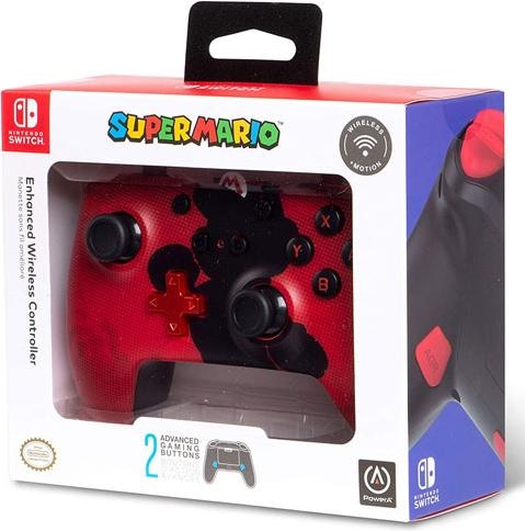 Produktbild PowerA Enhanced Wireless Controller Mario (Switch)
