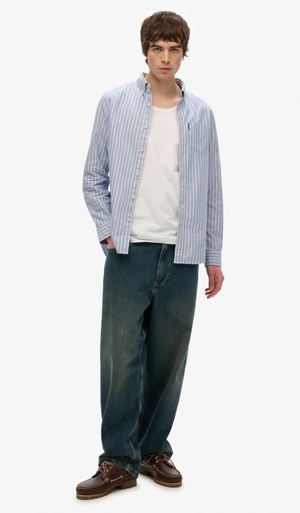 Immagine prodotto Superdry Langärmeliges Essentials Oxfordhemd (L)
