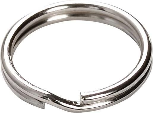 Immagine prodotto Creativ Company Schlüsselringe 15mm, Set mit 10 Sück, aus Metall