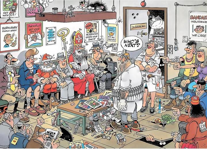 Produktbild Jumbo Jan Van Haasteren Wer Ist Der Nächste? 500 Stücke (500 Teile)