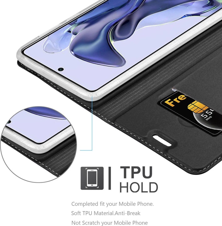 Actual product image Cadorabo Classy Book Case for Xiaomi 11T / 11T PRO (Xiaomi 11T)