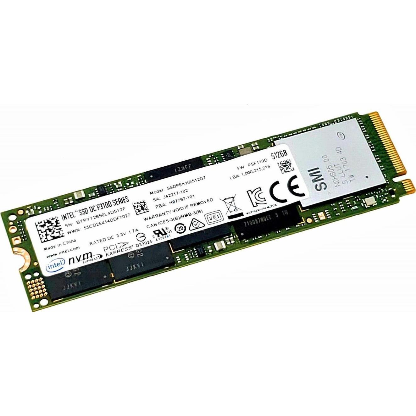 Lenovo 512GB M.2 2280 PCIe 3.0 x4 SSD (512 GB, M.2 2280), SSD