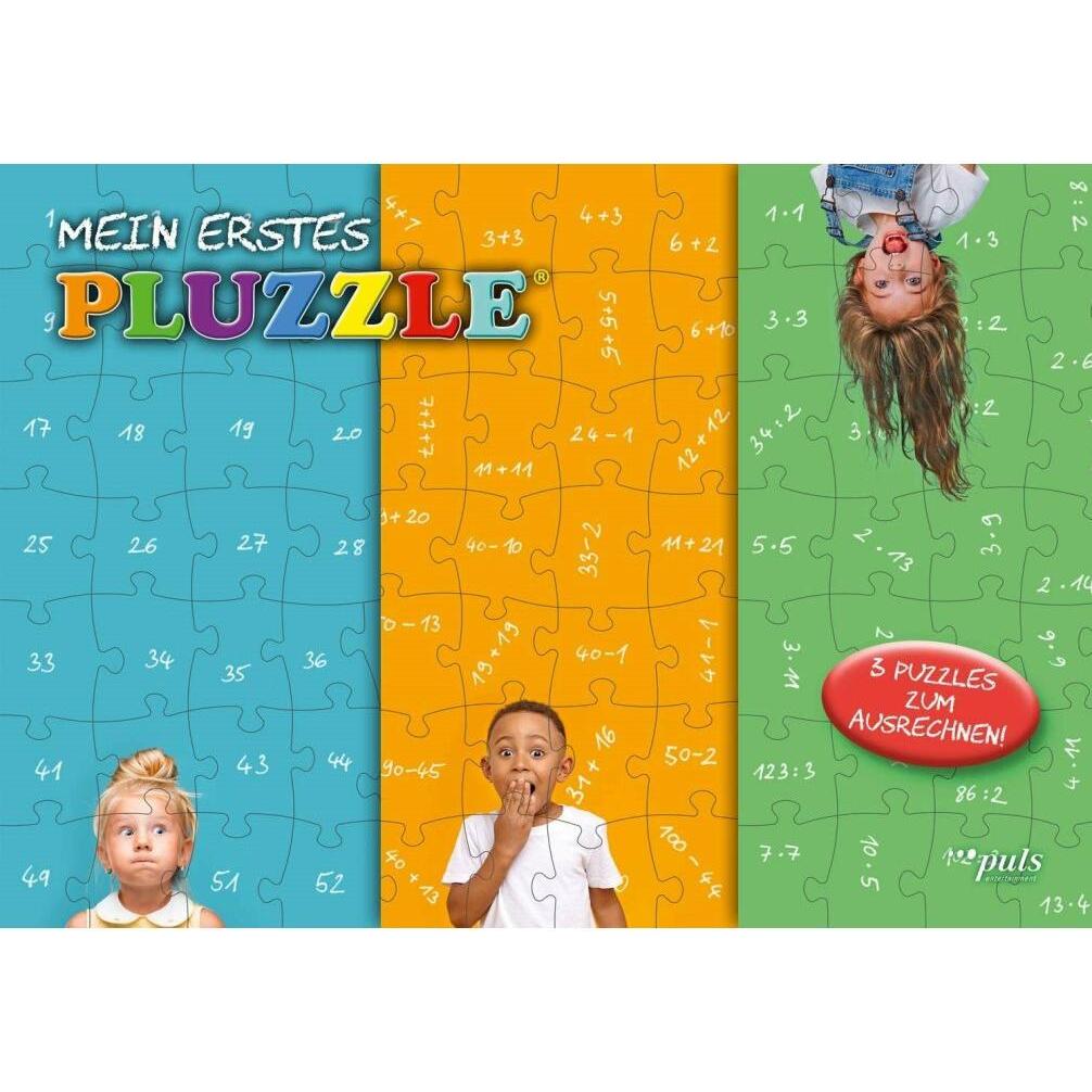 Thumbnail - Puls entertainment PLUZZLE Mein erstes Mathe-Puzzle 3x56 Teile (55 Teile)