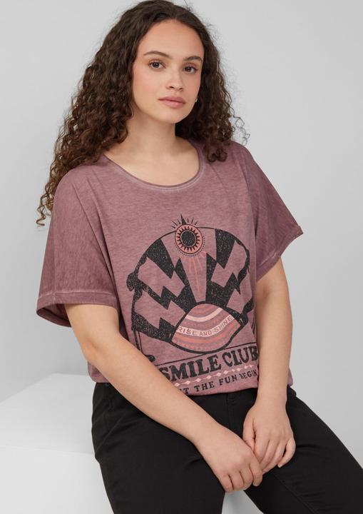 Immagine prodotto S.Oliver T-Shirt Gewaschenes T-Shirt mit Frontprint (44)