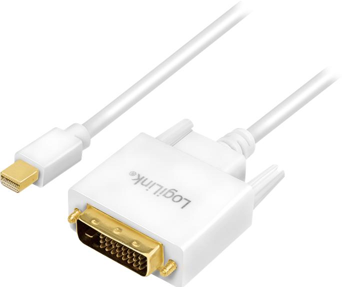 Actual product image LogiLink Mini DisplayPort — DVI (3 m, DisplayPort, 1.2)