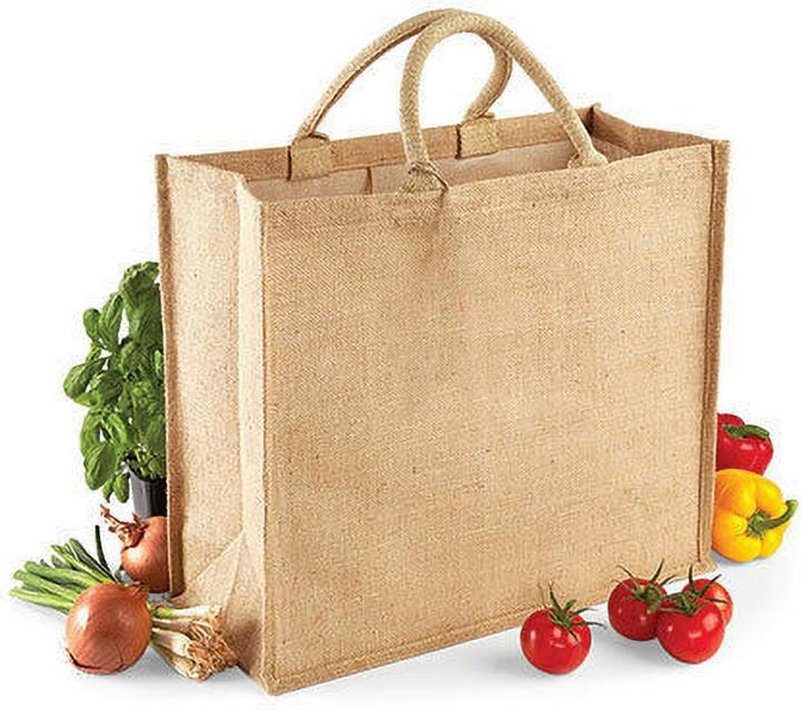 Actual product image Westford Mill Jumbo Jute Shopper Bag (29 Litres) (29 l)