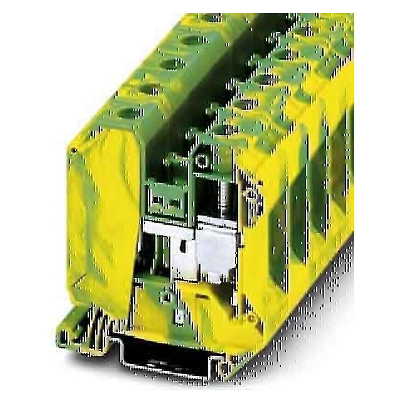 Phoenix Contact Klemmenblok UT35 PE, Kabels + Stekkers, Groen