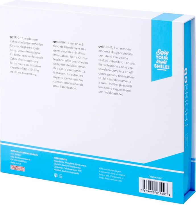 Actual product image GoBright Advanced Teeth Whitening Kit (3 ml, Bleaching kit)
