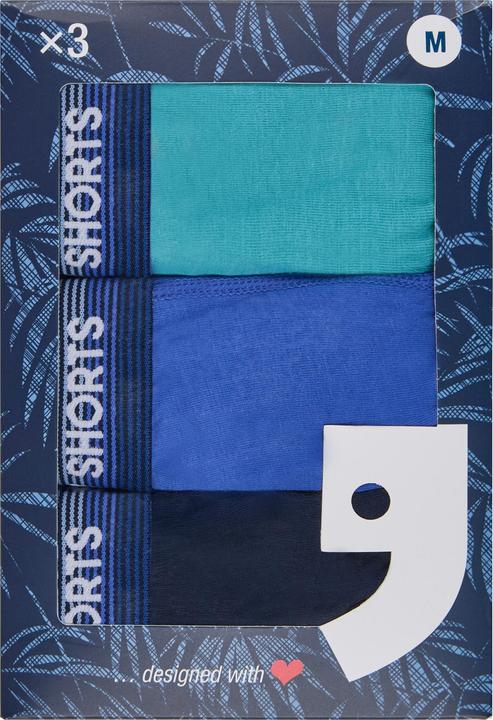 Produktbild Happy shorts Boxer Jersey (M, 3er Pack)
