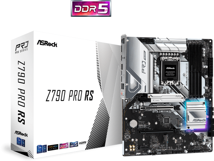 Immagine prodotto AsRock Z790 Pro RS (LGA 1700, Intel Z790, ATX)