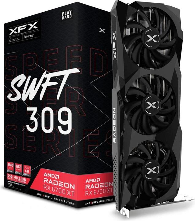Actual product image XFX Radeon RX 6700 XT (12 GB)