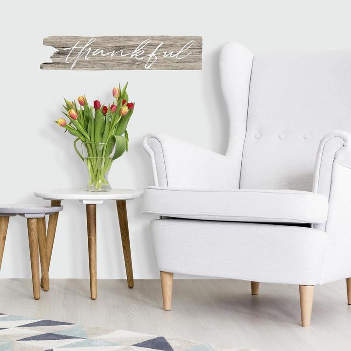 Image du produit Roommates RM - "Thankful"" Quote" (11 x 13 cm)