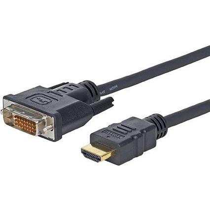 Thumbnail - MicroConnect DVI — HDMI (Typ A) (5 m, HDMI, DVI), Video Kabel