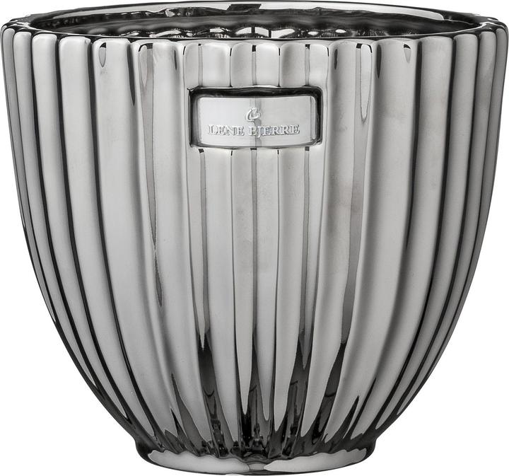 Image du produit Lene Bjerre Pot de fleurs Rosalie 18 x 16 cm, argenté (18 cm)