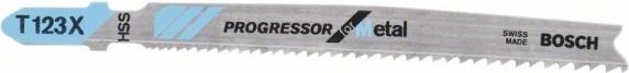 Produktbild Bosch Professional Zubehör PRO Metal thick and thin T123XF Stichsägeblatt, 100 mm, 25-tlg.