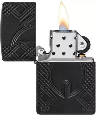 Actual product image Zippo Feuerzeug Black Flame