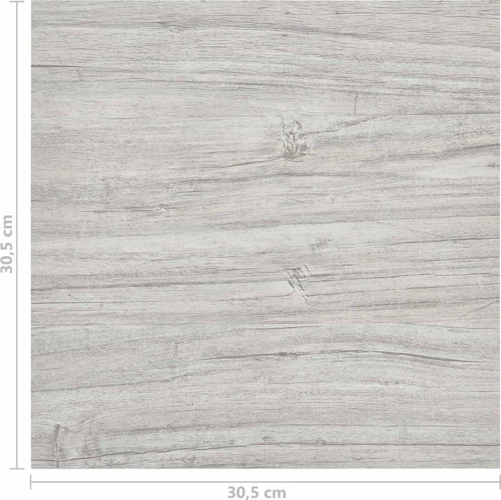 Produktbild vidaXL Quadratische Dielen (PVC Boden, 5.11 m²)