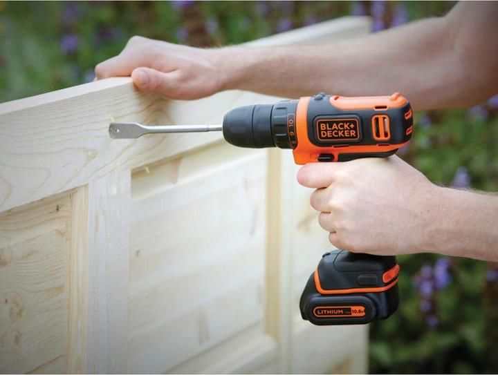 Productafbeelding Black & Decker Compacte boormachine BDCDD12KB (Boorschroevendraaier)