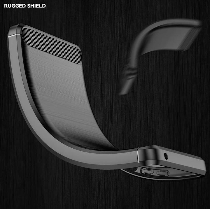 Produktbild Screenguard Motorola Moto G22 Hülle Carbon Brushed Soft TPU (Motorola Moto G22)