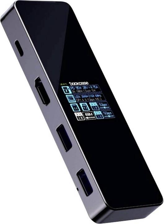 Produktbild Dockcase USB-C® Dockingstation Universal integriertes Display, inkl. Ladefunk (USB-C, 7 Ports)