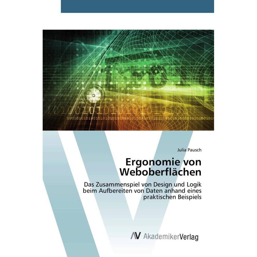 Ergonomie von Weboberflächen, Fachbücher von Julia Pausch