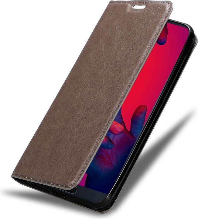 Actual product image Cadorabo Book Invisible Magnet Cover (Huawei P20 Pro)