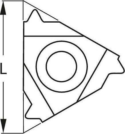 Image du produit Vollprofilplatte 60° aussen rechts BF 1,5 mm