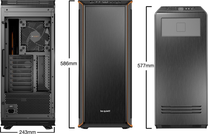 Produktbild be quiet! Dark Base Pro 900 rev.2 (ATX, mATX, Mini-ITX, E-ATX, XL-ATX)