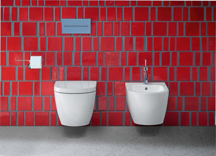 Produktbild Duravit Wand-WC-Set ME by Starck RIMLESS weiss