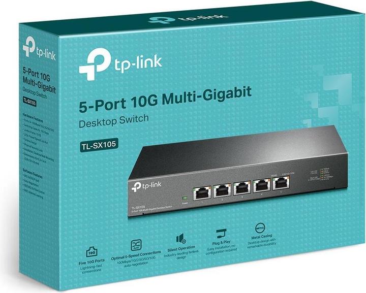 Productafbeelding TP-Link Switch Multi-Gigabit TL-SX105 (5 Havens)