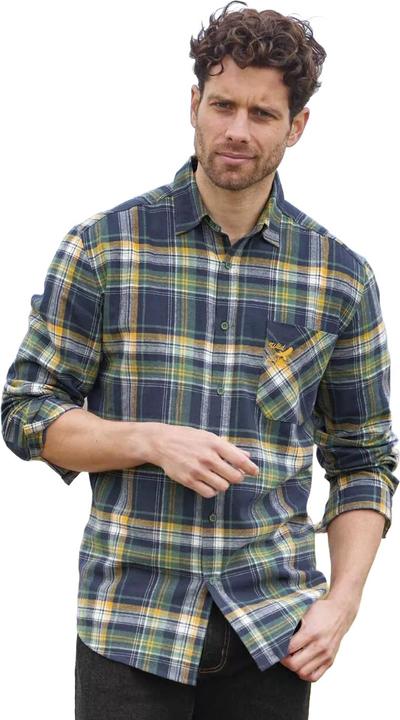 Immagine prodotto Atlas For Men Camicia A Quadri Dettaglio Ricamato Uomo (5XL)