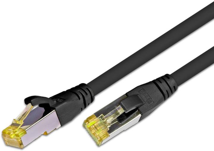 Produktbild Wirewin Patchkabel: S/FTP, 25m, schwarz (S/FTP, CAT6a, 25 m)