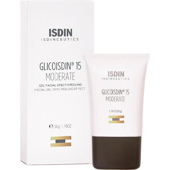 Isdin, Gesichtsreinigung, Glicoisdin Gesichtsgel Peeling-Effekt 15 50ml (Gel, 50 ml)