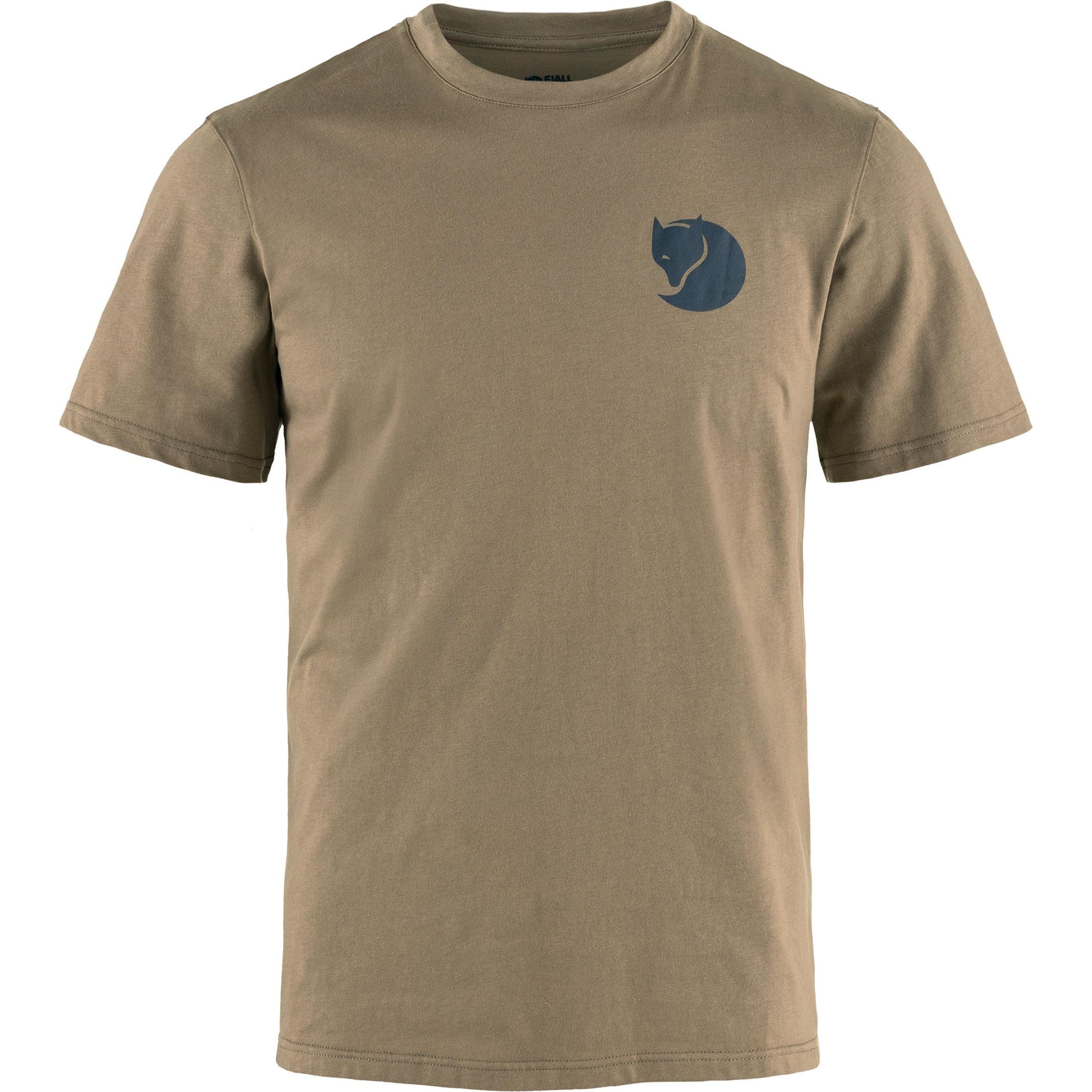 Fjällräven, Herren, Shirt, Walk With Nature T-shirt, Braun, (L)