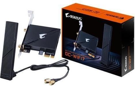 Immagine prodotto Gigabyte GC-WIFI7, Intern, Draadloos, PCI Express, WLAN / Bluetooth, 5800 Mbit/s, Zwart (Mini PCI Express)