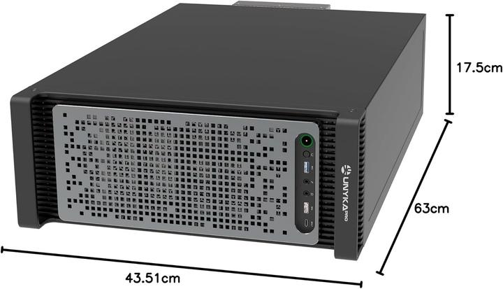 Actual product image Unykach Dual Form Workstation & IDC Rack WS-SR630