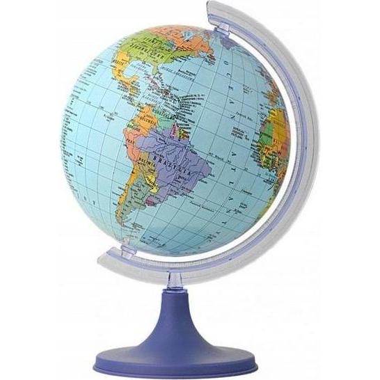 Zachem, Globo, Mappamondo politico 11 cm (11 cm)