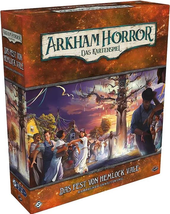 Actual product image FFG FFGD1177 - Arkham Horror: The Card Game - The Feast of Hemlock Vale (EN Expansion) (German, 1 - 4 Players)