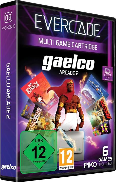 Actual product image Blaze Evercade Gaelco (Piko) Arcade Cartridge 2 (Evercade, EN)