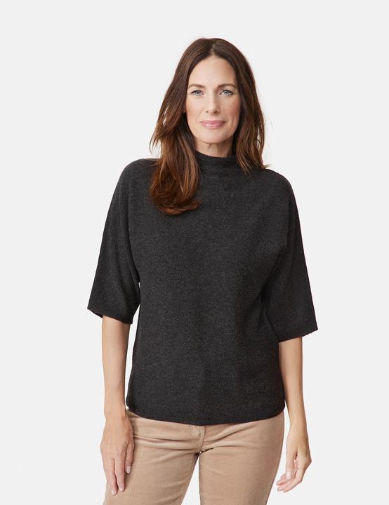 Produktbild Gerry Weber Kurzarmpullover mit Kaschmiranteil Strick, Shirt, Top, Body - 63868 (44)