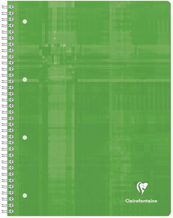 Valori nutrizionali e ingredienti Clairefontaine Quaderno a spirale A4 blanco (A4, Nessuna, Copertina rigida)